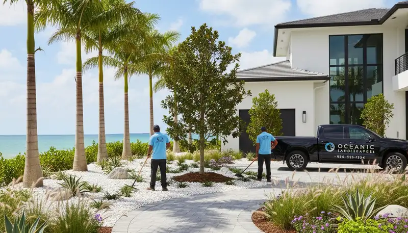 Landscaping services in Boca Raton, FL for residential and commercial properties