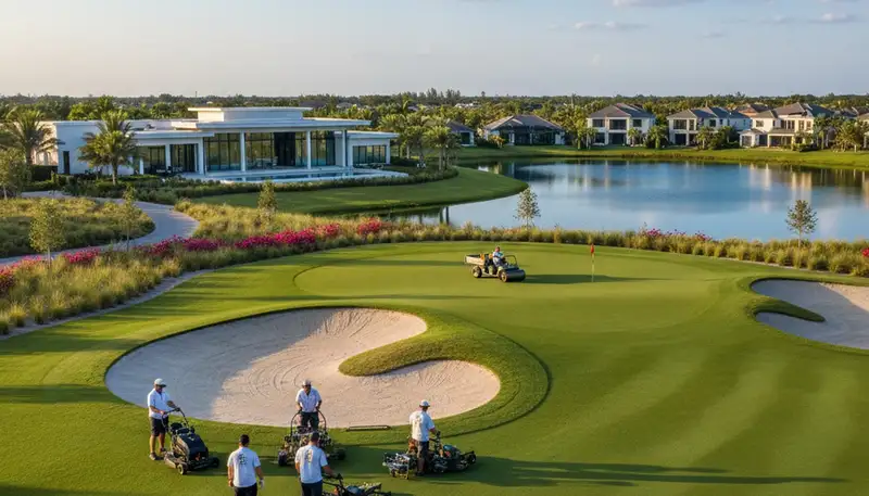 Landscaping services in Boca Raton, FL for residential and commercial properties