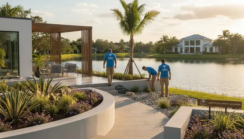 Boca Raton, FL landscaping services for residential and commercial properties