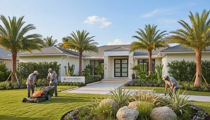 Boca Raton, FL landscaping services for residential and commercial properties