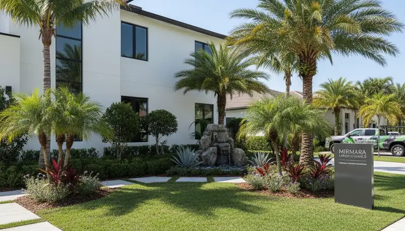 Landscaping services in Boca Raton, FL for residential and commercial outdoor property care