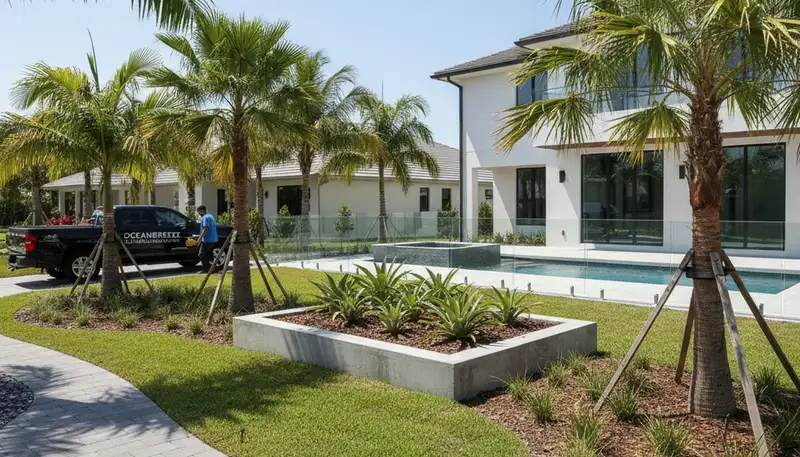 Boca Raton, FL landscaping services for residential and commercial property maintenance