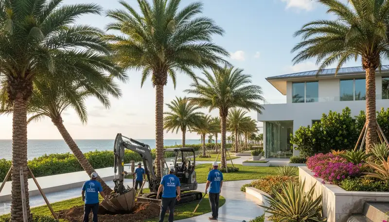 Landscape service in Boca Raton, FL for residential and commercial properties
