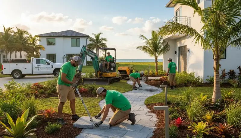 Landscaping services in Boca Raton, FL for residential and commercial properties